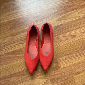 Rothy's Women's Red Flats